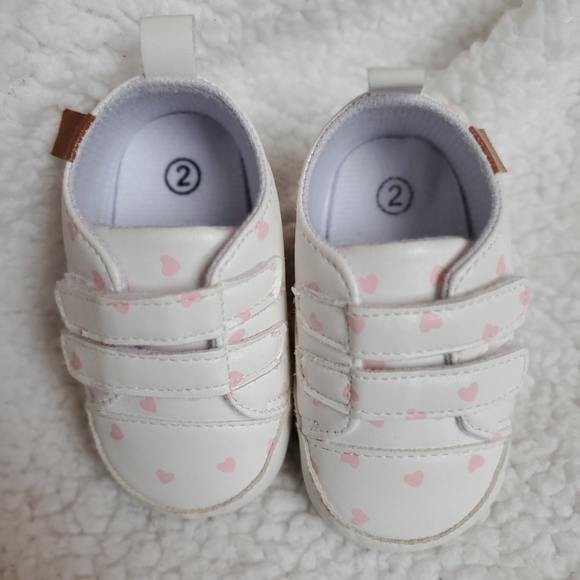 Size 2 velcro sneakers for baby girl - Picture 7 of 12